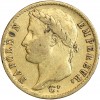 20 Francs Napoléon Ier Tête Laurée Revers Empire