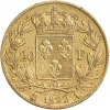 20 Francs Louis XVIII Buste Nu