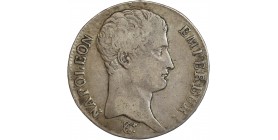 Avers : tête nue de Napoléon Ier à droite.
