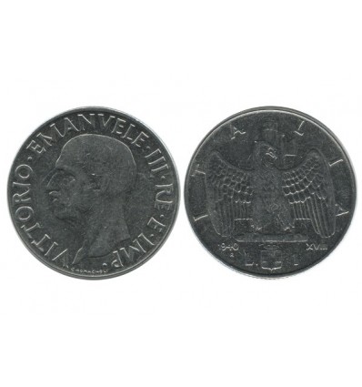 1 Lire Victor Emmanuel III Italie - Italie Reunifiee