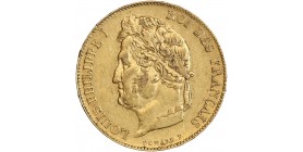 20 Francs Louis-Philippe Tête Laurée
