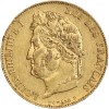 20 Francs Louis-Philippe Tête Laurée