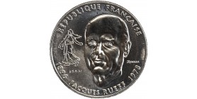 Avers : portrait de Jacques Rueff