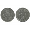 20 Centimes Tranche Lisse Italie - Italie Reunifiee