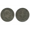 1 Lire Victor Emmanuel II Italie Argent - Italie Reunifiee