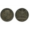 5 Lires Victor Emmanuel III 1er type Italie Argent - Italie Reunifiee