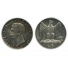 5 Lires Victor Emmanuel III 2ème type Italie Argent - Italie Reunifiee