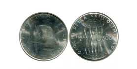 500 Lires Italie Argent - Italie Reunifiee