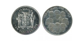 10 Dollars Jamaïque Argent