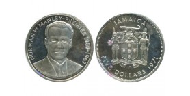 5 Dollars Jamaïque Argent