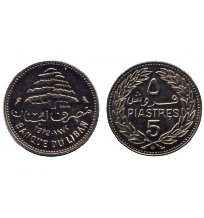 5 Piastres Liban
