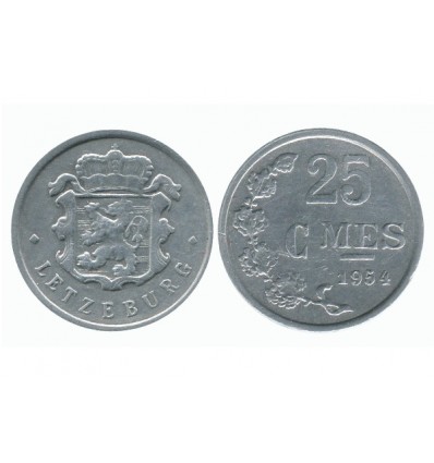 25 Centimes Luxembourg