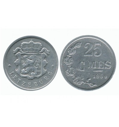 25 Centimes Luxembourg