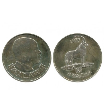 10 Kwacha Malawi Argent