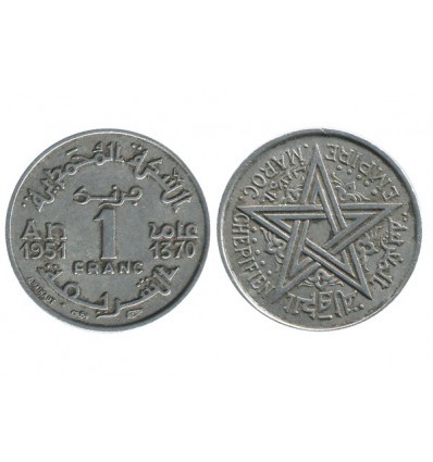 1 Franc Maroc