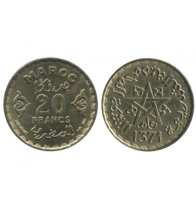 20 Francs Maroc