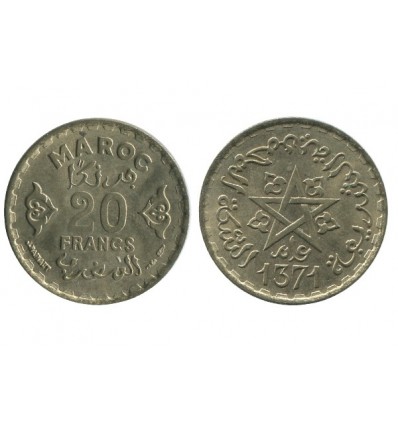 20 Francs Maroc