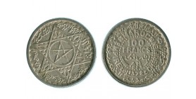 100 Francs Maroc Argent