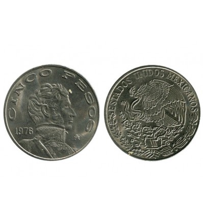 5 Pesos Mexique