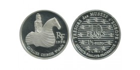 1 Euro 1/2 / 10 Francs le Cavalier Les trésors des musées d'Europe