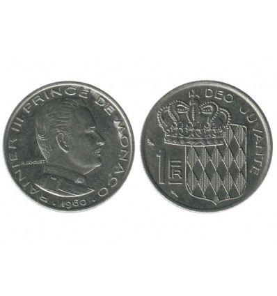 1 Franc Rainier III Monaco