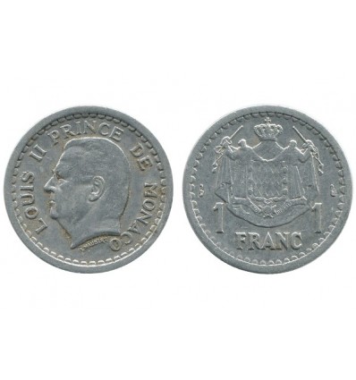 1 Franc Louis II Monaco