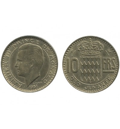 10 Francs Rainier III Monaco