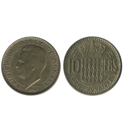 10 Francs Rainier III Monaco