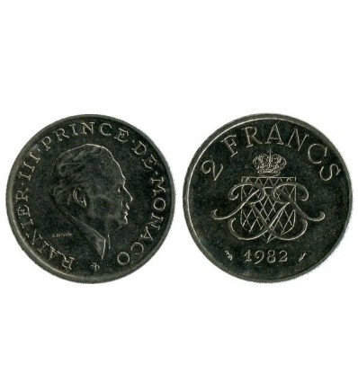2 Francs Rainier III Monaco