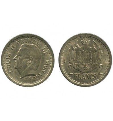 2 Francs Louis II Monaco