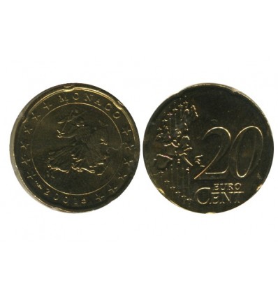 20 Centimes Euro monaco