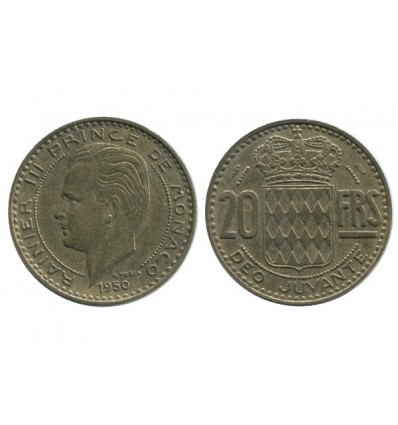 20 Francs Rainier III Monaco