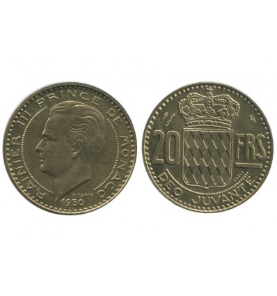 20 Francs Rainier III Monaco