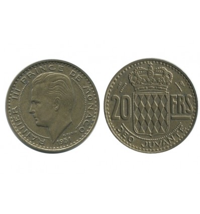 20 Francs Rainier III Monaco
