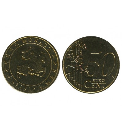 50 Centimes Euro monaco