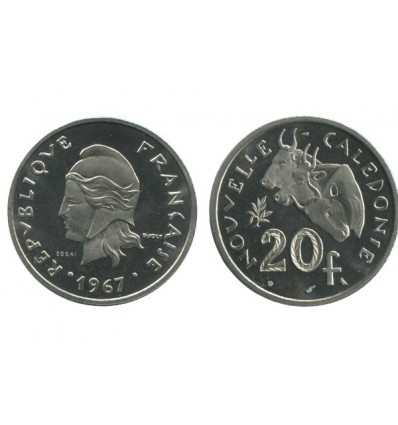 20 Francs Nouvelle Calédonie
