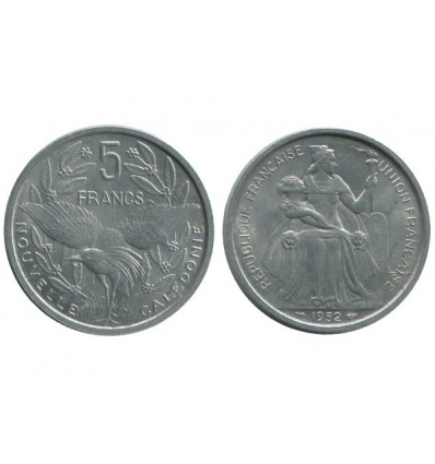 5 Francs Nouvelle Calédonie