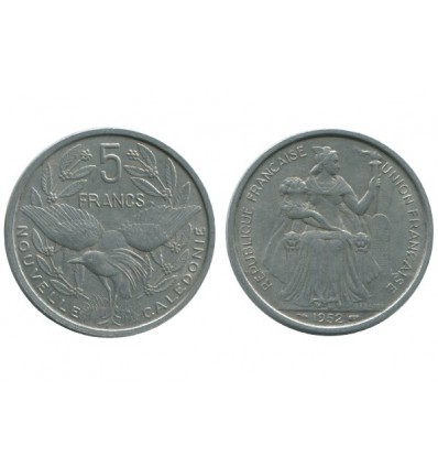 5 Francs Nouvelle Calédonie