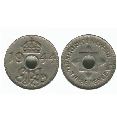 3 Pence Nouvelle Guinée