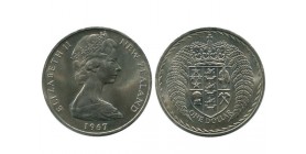 1 Dollar Elisabeth II Nouvelle Zélande