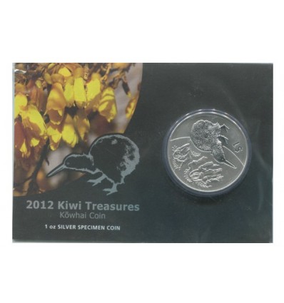 1 Dollar Kiwi Nouvelle Zélande Argent