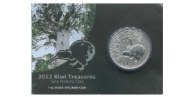 1 Dollar Kiwi Nouvelle Zélande Argent