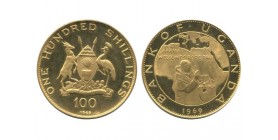 100 Shillings Ouganda