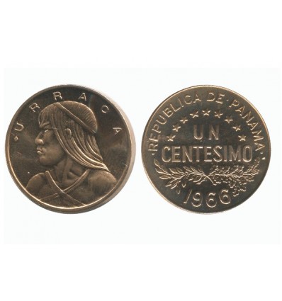 1 Centime Urraca Panama