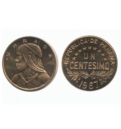 1 Centime Urraca Panama