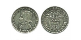 1/10 Balboa Panama Argent