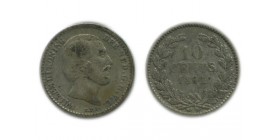 10 Cents Guillaume III Pays - Bas Argent