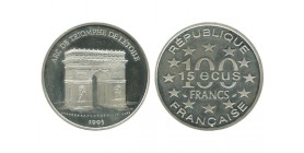 15 Ecus / 100 Francs Arc de Triomphe