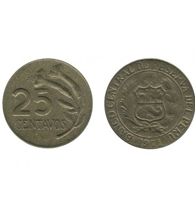 25 Centavos Pérou