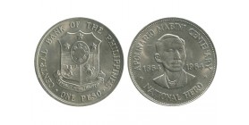 1 Peso Philippines Argent